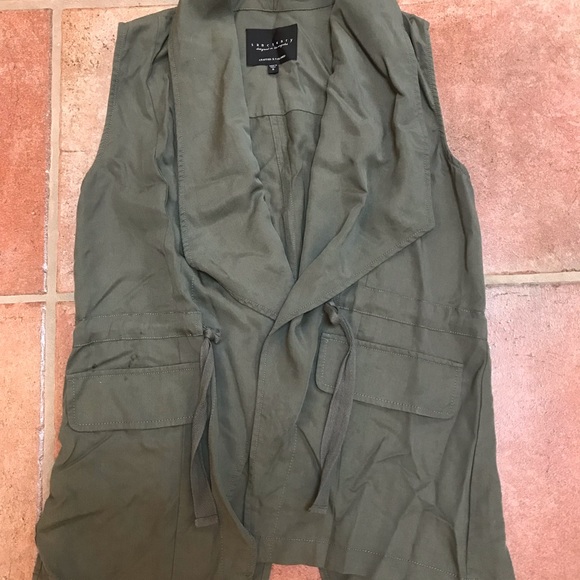 Sanctuary Olive Utility Vest - Picture 3 of 4